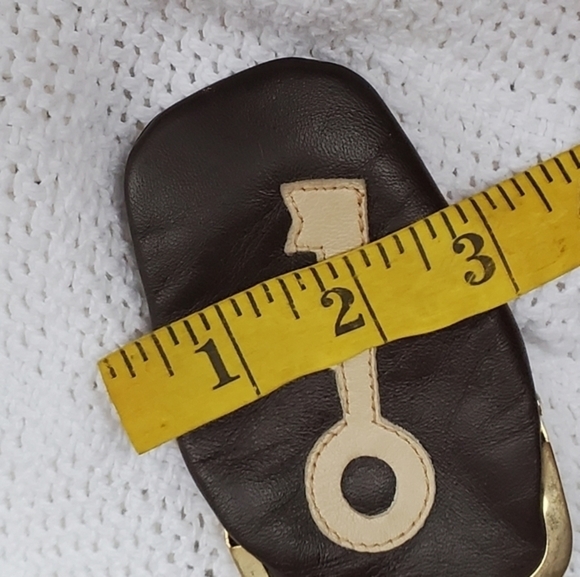 Vintage Kisslock leather‎ mini keyholder - Picture 6 of 6